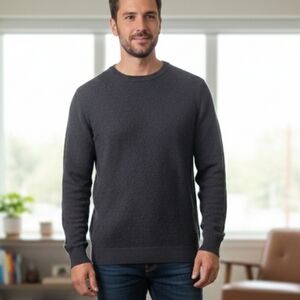 Joseph & Lyman Vtg Crew Neck 100% Fine Merino Wool Sweater Size L Made in Italy